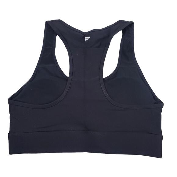 Fabletics ON THE GO BLACK MEDIUM IMPACT SPORTS BRA, SIZE MEDIUM - Picture 4 of 6